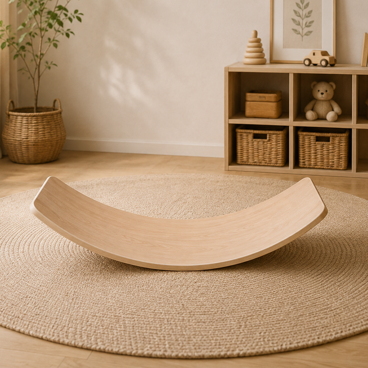 Houten balans bord